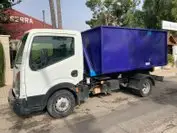 Camión contenedor en San Gines, El Palmar